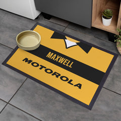 Livingston 2001 Home Shirt - Personalised Retro Door Mat - 60cm x 40cm