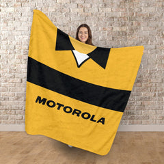 Livingston Retro - 2001 Home - Personalised Retro Fleece Blanket 150cm X 150cm