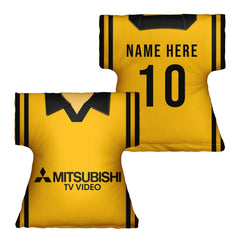 Livingston 1997 Home Shirt - Personalised Retro Shirt Cushion