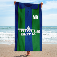 Leeds - 1994 Third Shirt - Personalised Retro Lightweight, Microfibre Beach Towel - 150cm x 75cm