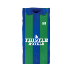 Leeds - 1994 Third Shirt - Personalised Retro Lightweight, Microfibre Beach Towel - 150cm x 75cm
