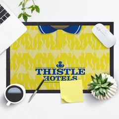 Leeds 1992 Home Shirt - Personalised Retro Door Mat - 60cm x 40cm