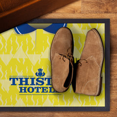 Leeds 1992 Home Shirt - Personalised Retro Door Mat - 60cm x 40cm