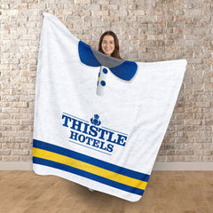 Leeds - 1994 Home Shirt - Retro Fleece Blanket