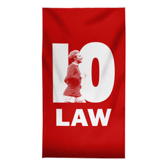 Manchester Red - Law 10 - Beach Towel - 150cm x 75cm