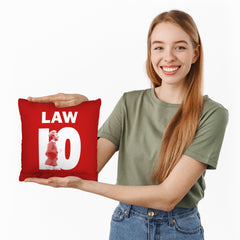 Manchester Red - Law 10 - Cushion - Two Sizes