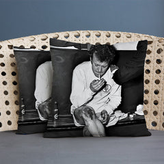 Lee Buccilli - Bremner Smoking - Cushion, Three Sizes