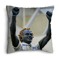 Lee Buccilli - Bremner statue - Cushion, Three Sizes