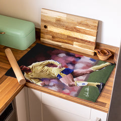 Lee Buccilli - Eddie Gray Away - Microfibre Tea Towel