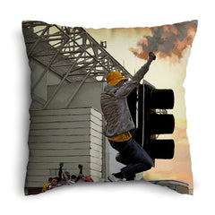 Lee Buccilli - Leeds Supporter - Cushion, Three Sizes
