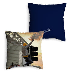 Lee Buccilli - Leeds Supporter - Cushion, Three Sizes