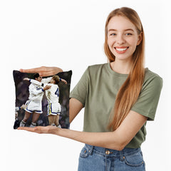 Lee Buccilli - Speed & Batty Celebration - Cushion, Three Sizes