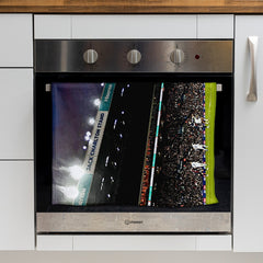 Lee Buccilli - Elland Road at Night - Microfibre Tea Towel