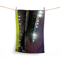 Lee Buccilli - Elland Road at Night - Microfibre Tea Towel
