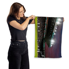 Lee Buccilli - Elland Road at Night - Microfibre Tea Towel