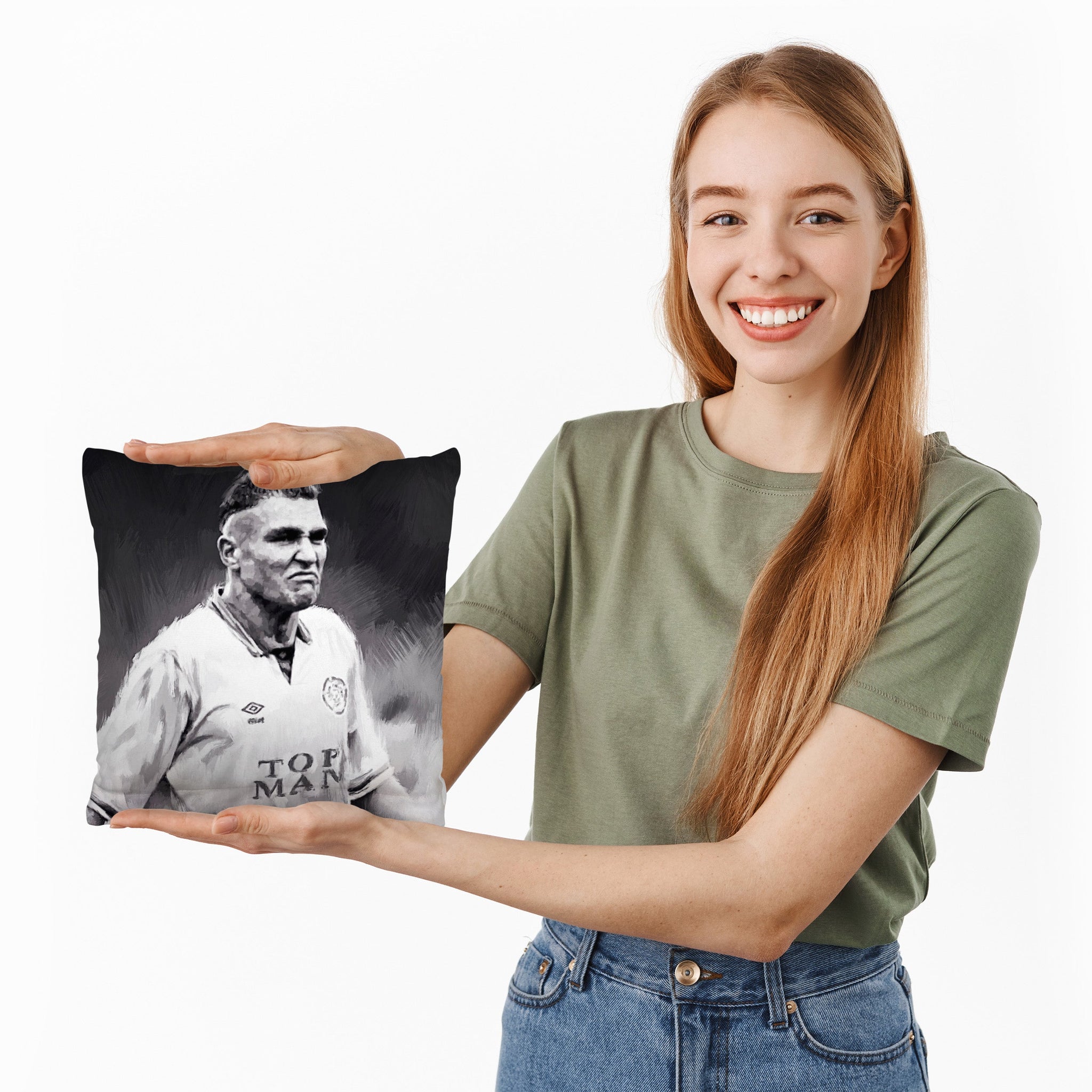 Lee Buccilli - Vinnie Jones - Cushion, Three Sizes