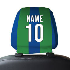 Leeds 1994 Third - Retro Football Shirt - Pack of 2 - Car Seat Headrest Covers