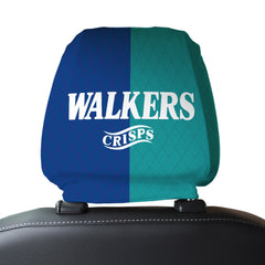 Leicester 1995 Away - Retro Football Shirt - Pack of 2 - Car Seat Headrest Covers