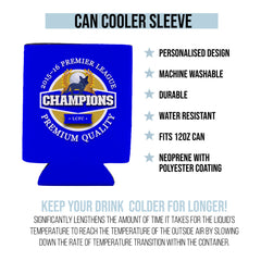 Leicester City Champions - Football Legends - Can Cooler