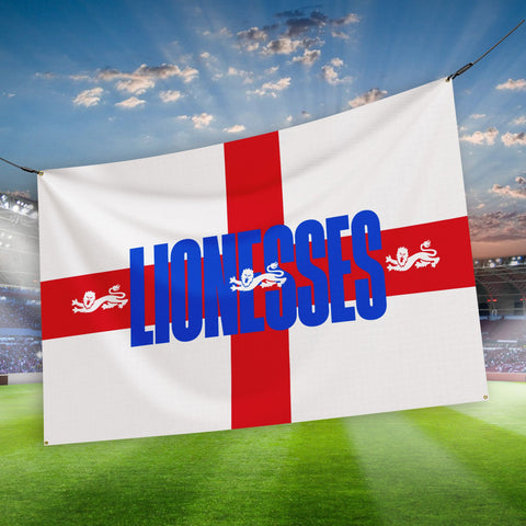 England Lionesses - EURO 2025 - St George's Flag - 3 Sizes!