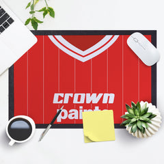 Liverpool 1981 Home Shirt - Personalised Retro Door Mat - 60cm x 40cm