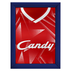 Personalised Liverpool - 1989 Home Shirt - A4 Metal Sign Plaque