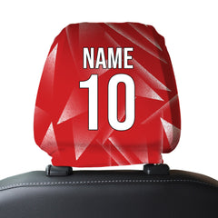 Liverpool 1989 Home - Retro Football Shirt - Pack of 2 - Car Seat Headrest Covers