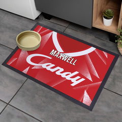 Liverpool 1989 Home Shirt - Personalised Retro Door Mat - 60cm x 40cm