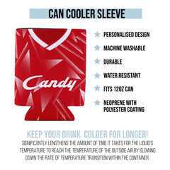 Liverpool 1989 Home Shirt - Personalised Drink Can Cooler