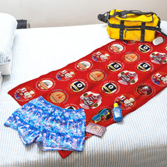 Liverpool - Football Legends - Microfibre Beach Towel - 150cm x 75cm