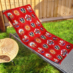 Liverpool - Football Legends - Microfibre Beach Towel - 150cm x 75cm