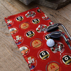 Liverpool - Football Legends - Retro Lightweight, Microfibre Golf Towel