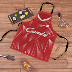 Liverpool FC Retro Shirt Personalised Apron Gift