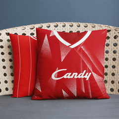 Liverpool Retro - 1989 Home Shirt - 45cm or 61cm Retro Cushion