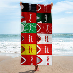 Liverpool - Kit Montage - Beach Towel - 150cm x 75cm