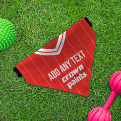 Liverpool 1989 Home Shirt - Personalised Pet Bandana - 4 Sizes