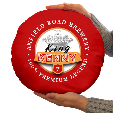 Liverpool Dalglish - Football Legends - Circle Cushion 14inch