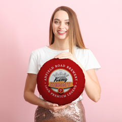 Liverpool Dalglish - Football Legends - Circle Cushion 14inch