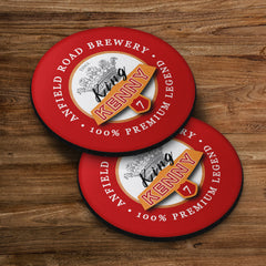 Liverpool Dalglish - Football Coaster - Square Or Circle