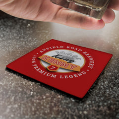 Liverpool Dalglish - Football Coaster - Square Or Circle