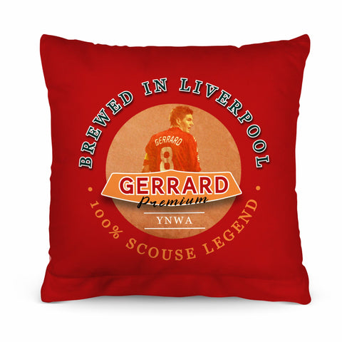 Liverpool Gerrard - Football Legends - Cushion 10inch