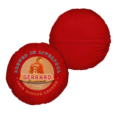 Liverpool Gerrard - Football Legends - Circle Cushion 14inch