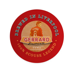 Liverpool Gerrard - Football Coaster - Square Or Circle