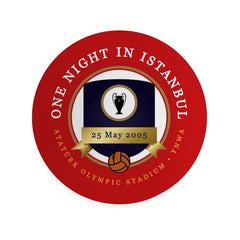 Liverpool Istanbul - Football Coaster - Square Or Circle