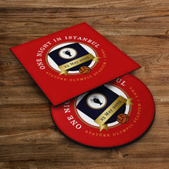 Liverpool Istanbul - Football Coaster - Square Or Circle