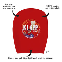 Liverpool Klopp - Football Legends - Headrest Cover