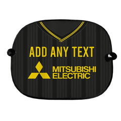 Livingston 1995 Home Shirt - Personalised Retro Football Car Sun Shade - Set of 2