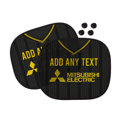 Livingston 1995 Home Shirt - Personalised Retro Football Car Sun Shade - Set of 2