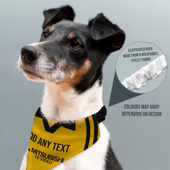 Livingston 1997 Home Shirt - Personalised Pet Bandana - 4 Sizes