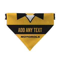Livingston 2001 Home Shirt - Personalised Pet Bandana - 4 Sizes